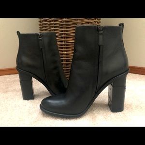 Tory Burch Black Booties, Size 9